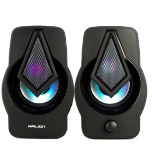 parlante 2.0 gamer usb halion ha s266